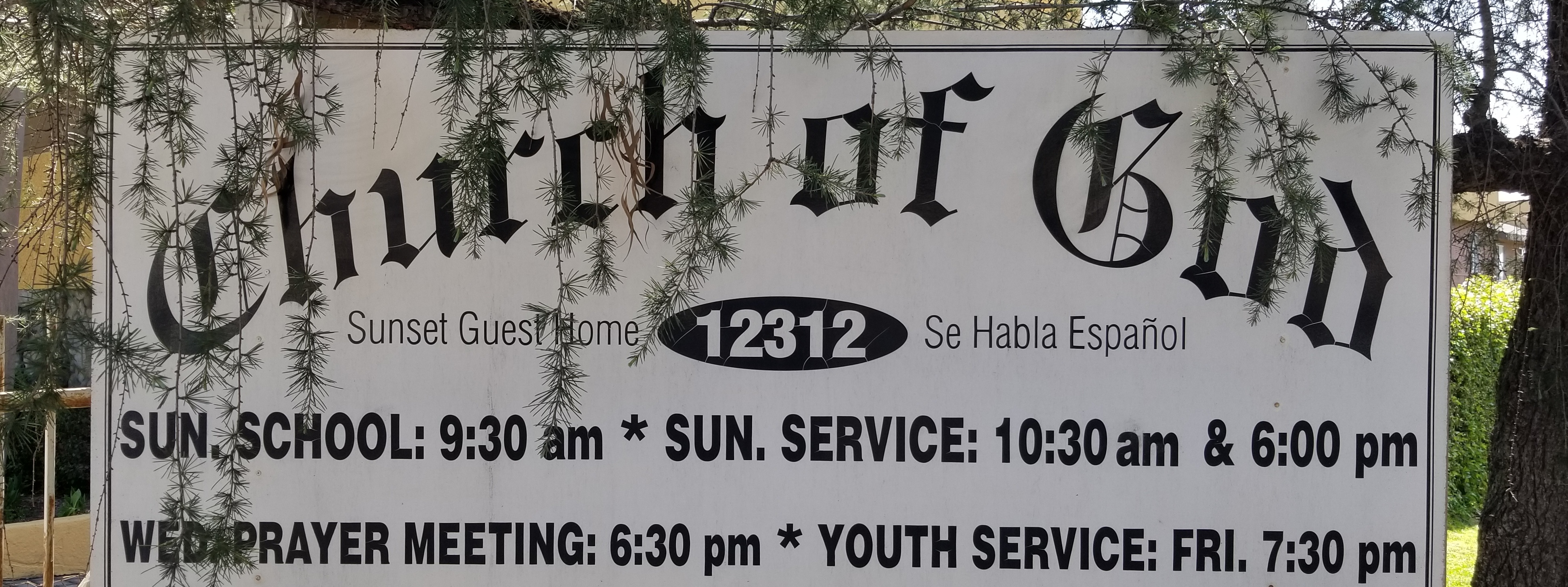 Church Sign